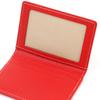 Pass Case Embossed To Make Scratches Less Noticeable PH0724 Stitch 70915 [Kitamura] Red/Ivory [Red]