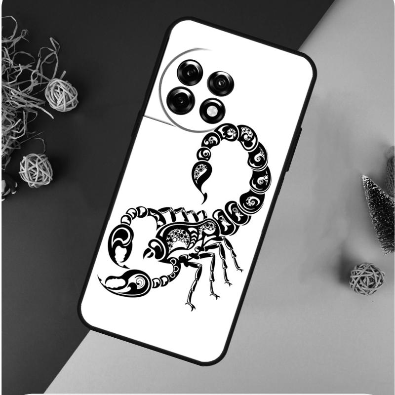 Scorpion For OnePlus Nord CE 4 3 2 Lite N20 N30 9 10 Pro 8T 9RT 10T 10R 13R 12R 11 12 13 Phone Case