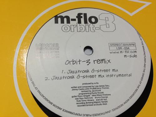 

12inch Record MFLO Orbit3 Remix LSR034 Labsoul Records 2001 Japan Japanese Club Dance Used