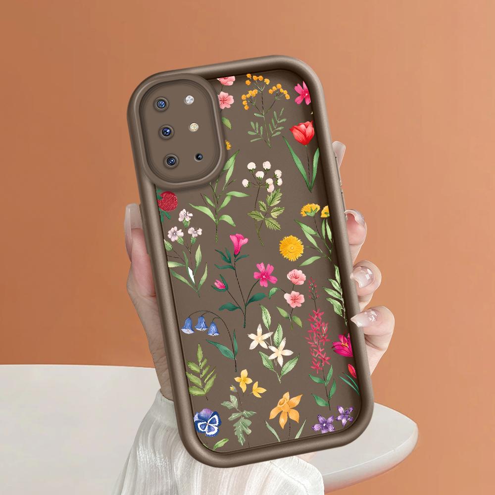 For OPPO A38 A18 A57s A57 A60 Reno11 F Reno12 FS Moto G10 G20 G30 G22 Realme C53 C63 Colorful Flowers Design Full Camera Protect Case