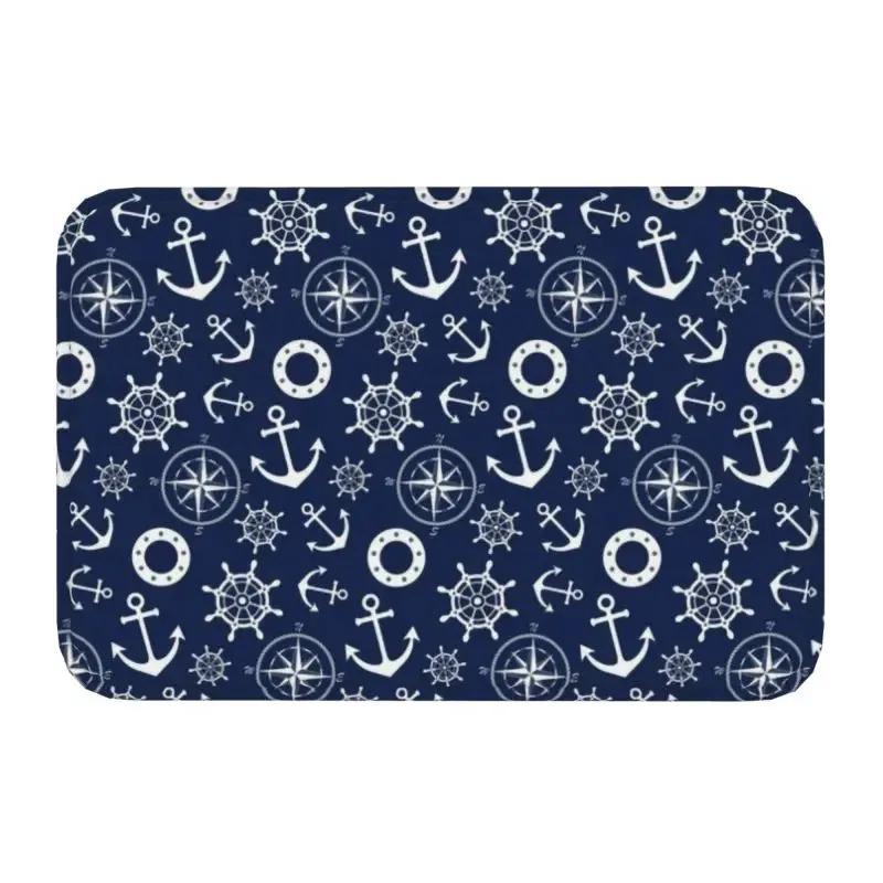 1pc Christmas Tree Pattern Door Mat , Holiday Indoor and Outdoor Rear Front Door Welcome Mat Winter Door Mat.