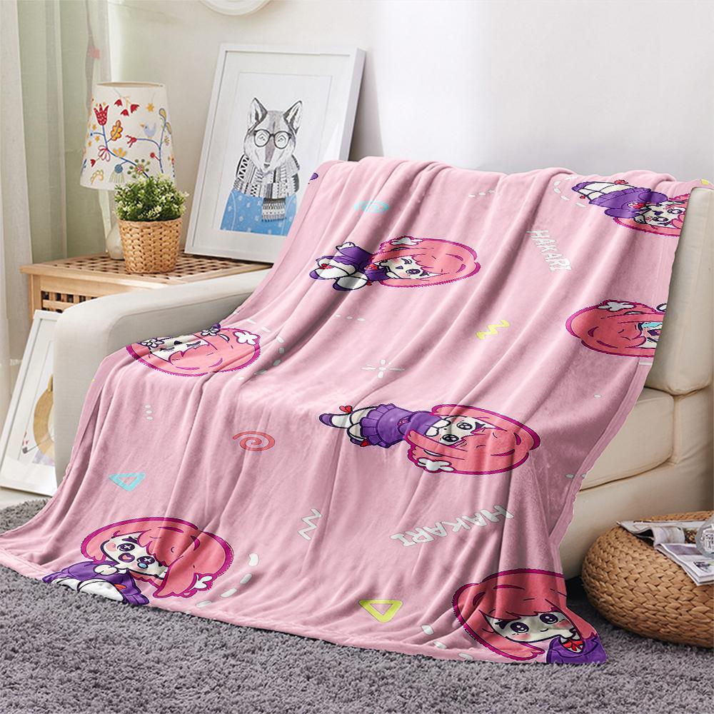 1PC The 100 Girlfriends Print Flannel Blanket, High quality All Seasons, Home Decor, Warmth and Comfort, Perfect for Christmas Gifts