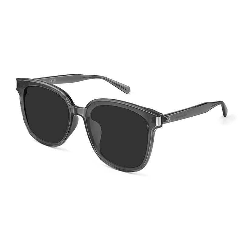 Calvin Klein Fashionable Minimalist Versatile Large Frame Face-Enhancing Sunglasses Square Sunglasses Unisex sunglasses CKJ26623SLB