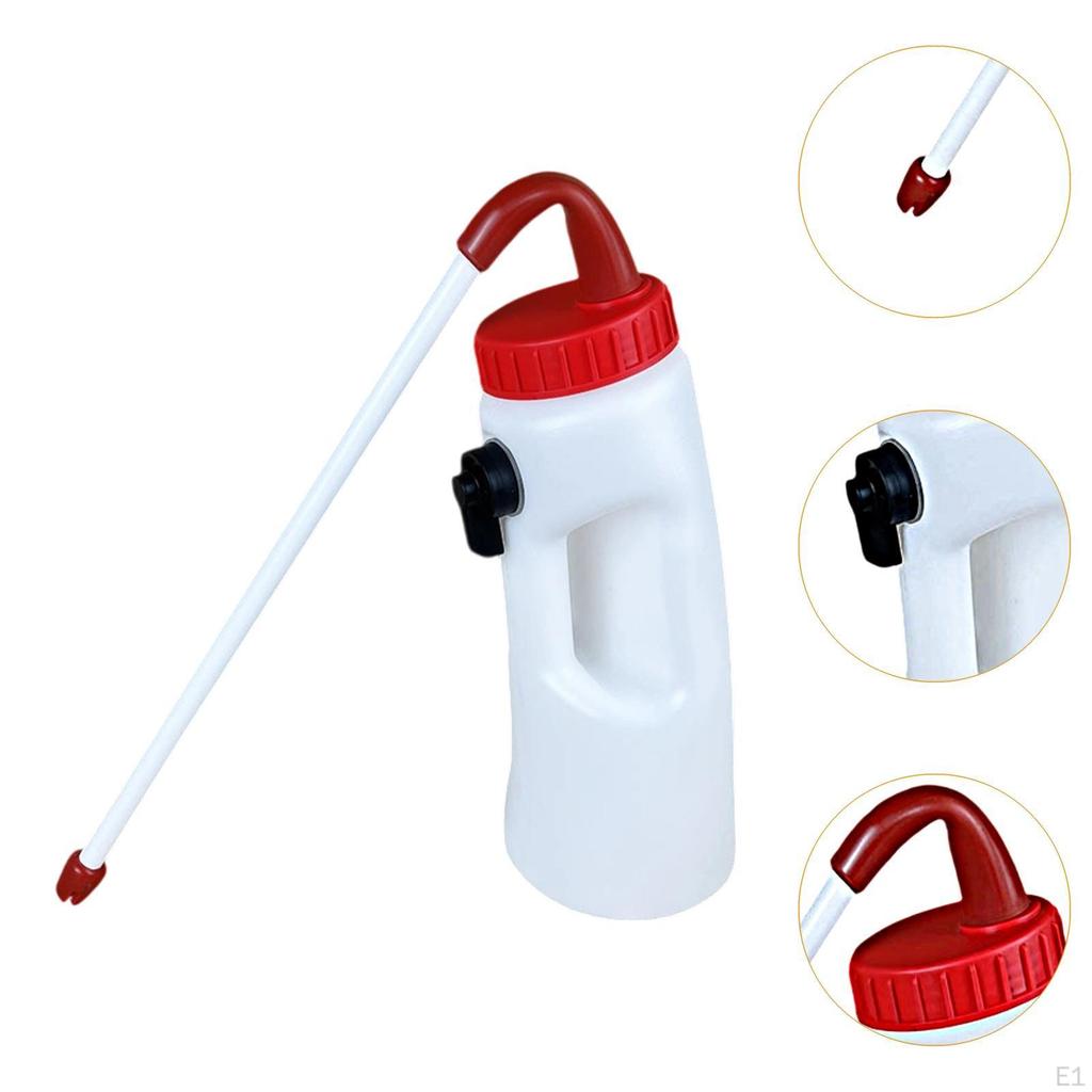 Calf Feeder Bottle Cow Milk with Handle for Farm Animal Nursing