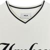 New MLB New York Yankees T Shirt Unisex Cream 3AMTV0544-50CRS