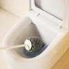 Cartoon Cute Household Toilet Brush with Base Toilet Toilet Non Perforated Wall Mounted Blind Angle Long Handle Brush Practical