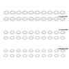60x Nylon Fitting Rings White Electronic Equipment Components Suitable For Diverse Applications In Various Fields