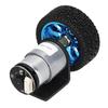 High-Performance Encoder Motor Set for Balance Cars - CCW and CW Shaft DC Gear Motor (333RPM) with Bracket Wheel, Pure Copper Winding, and Precision M