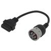 6Pin To 16PIN OBD1 To OBD2 Diagnostic Cable Diagnostic Scanner Converter for J1708 Heavy Duty Truck
