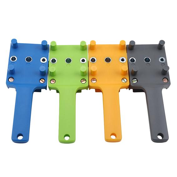 Self-centering Woodworking Dowel Jig Hole Doweling Handheld 1pc Doweling ABS Plastic
