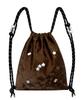 Other-Worldly Silver Star Gym Sack [Brown]