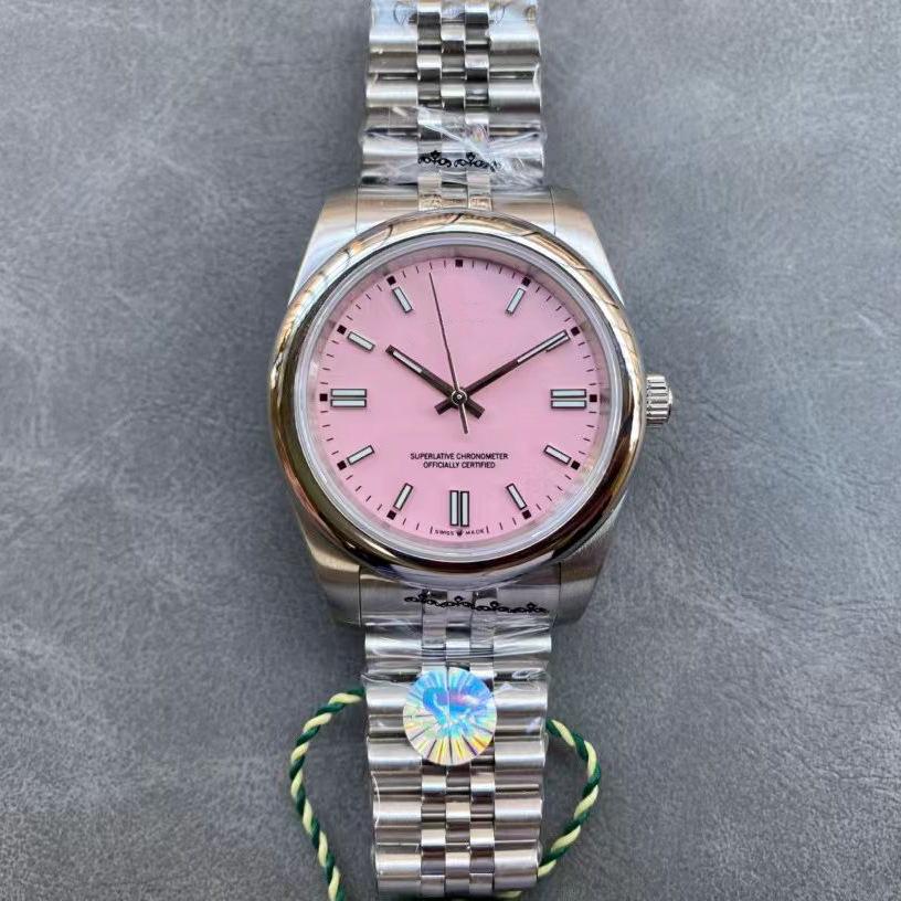 Orologio da uomo Rolex Oyster Perpetual 41mm - Acciaio Inossidabile 316, Luminoso, Impermeabile, Completamente Automatico.