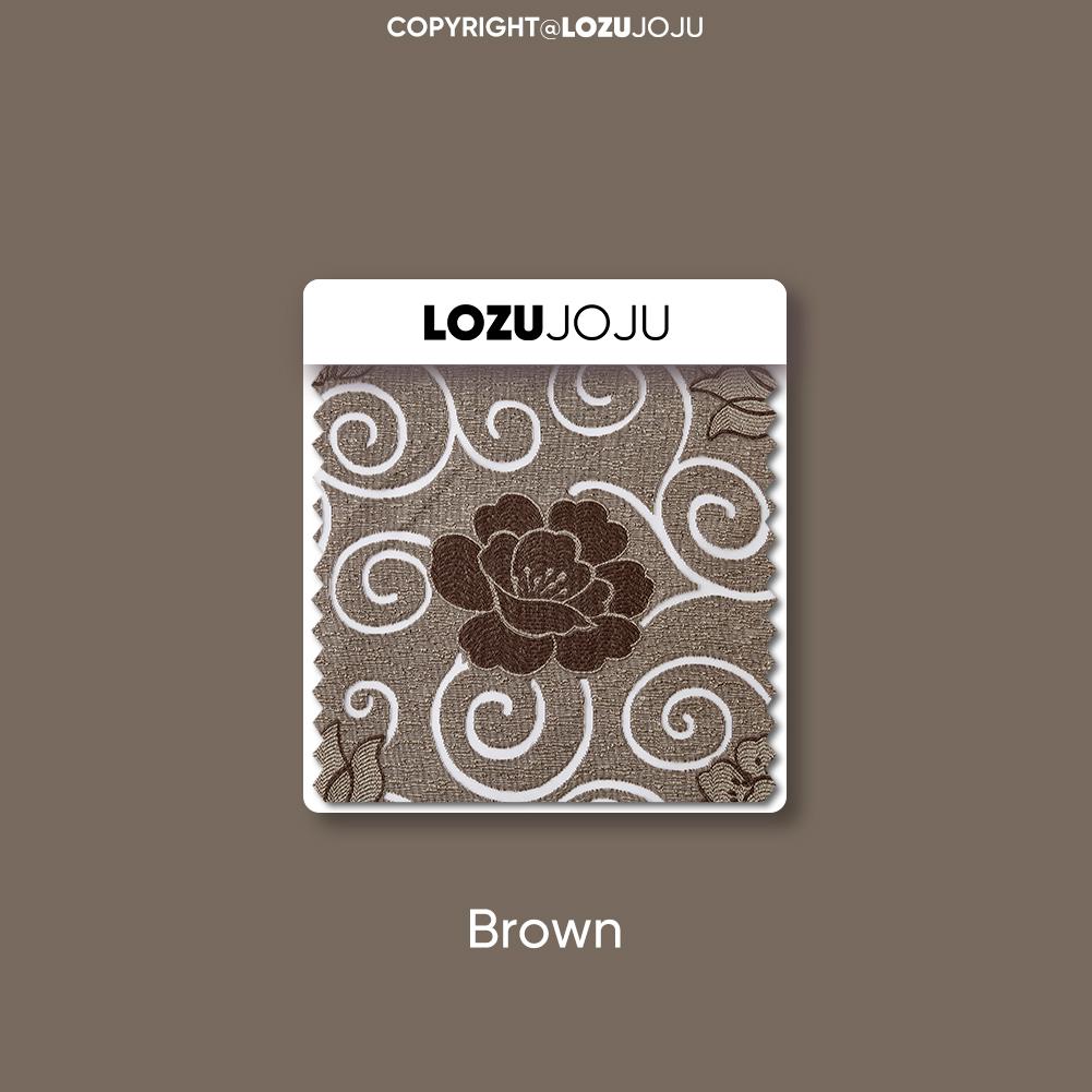 1 szt. LOZUJOJU Europejski Styl Lekki Luksus Retro Żakardowa Lambrekina Koralikowa Bordiura Głowica Zasłony do Sypialni Salon Dekoracja Okna Wystrój Domu