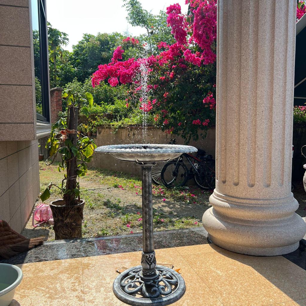 Solar-Powered Floating Garden Pond Fountain for Outdoor Decoration