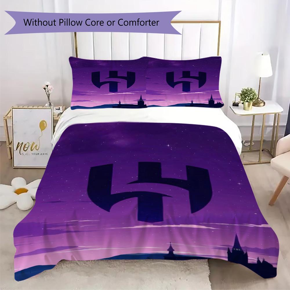 Roshn Saudi League football team Al Hilal SFC Neymar da Silva Santos Júnior Home Decoration Soft Bedding Down Pillowcase Duvet Cover (without core) K3