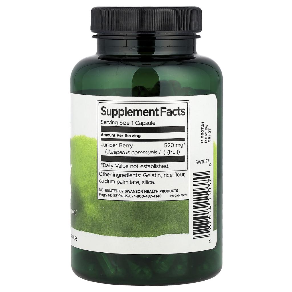 Full Spectrum® Juniper Berry, 520Mg, 100 Capsules