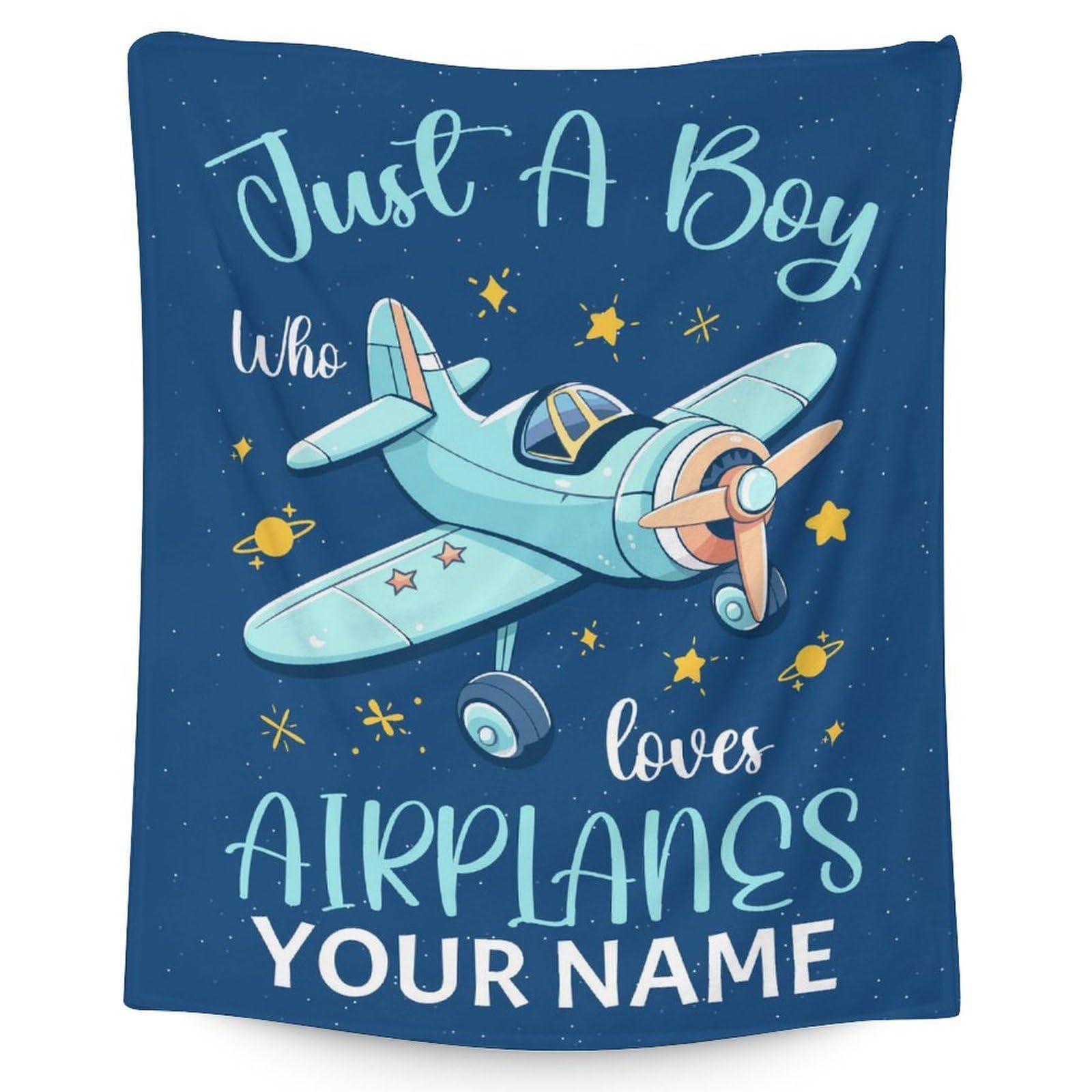 

Cartoon airplane concept digitalprinted polyester Bedroom velvet flannel cover blanket Fleece soft sofa cover blankets for beds 75x100cm