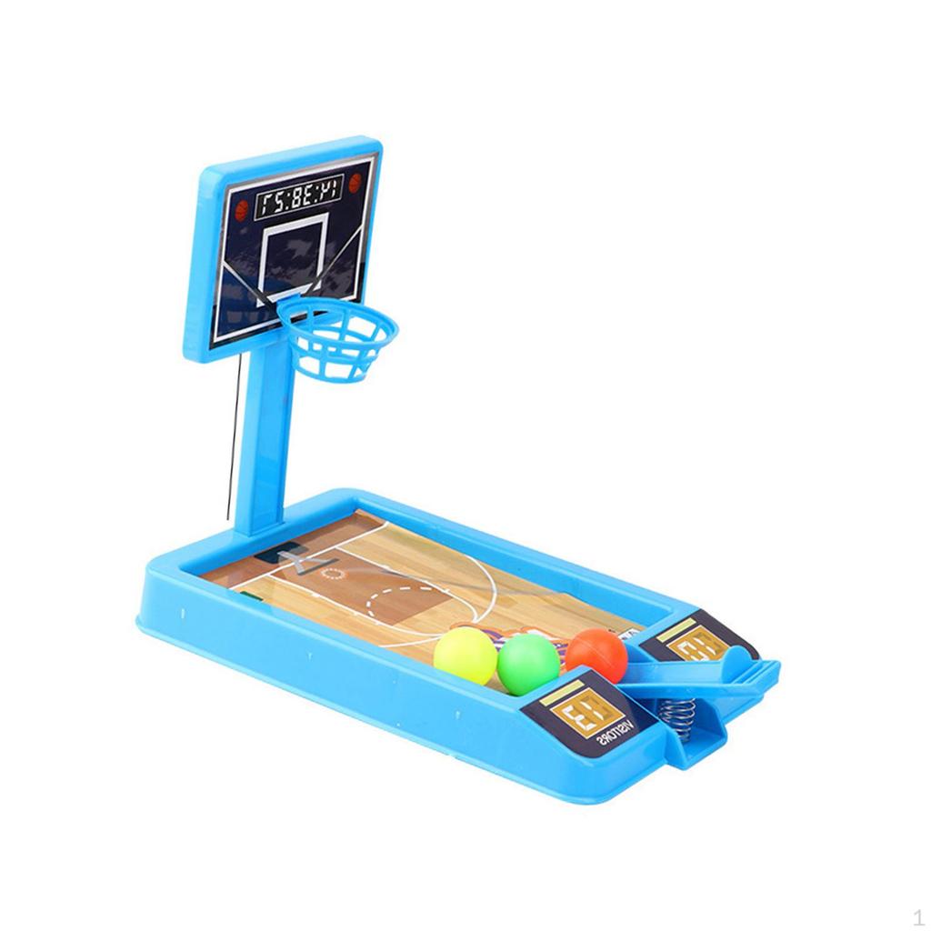 Basketball Finger Sport Game Table Sports Machine Toy with Balls Desktop Games for