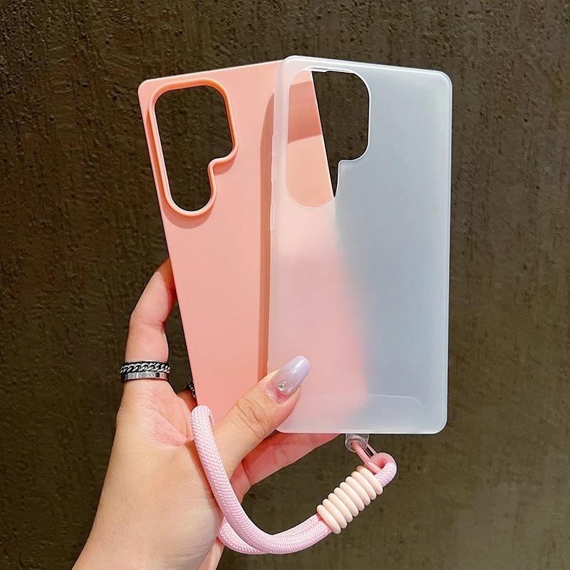 2 In1 Candy Clear Hand Strap Case For OPPO Reno 14F 13F 12F 11F 11 10 12 13 Pro 5G 7 4G 5 6 Lite A38 A79 A77 A57 A58 A79 A78 A60