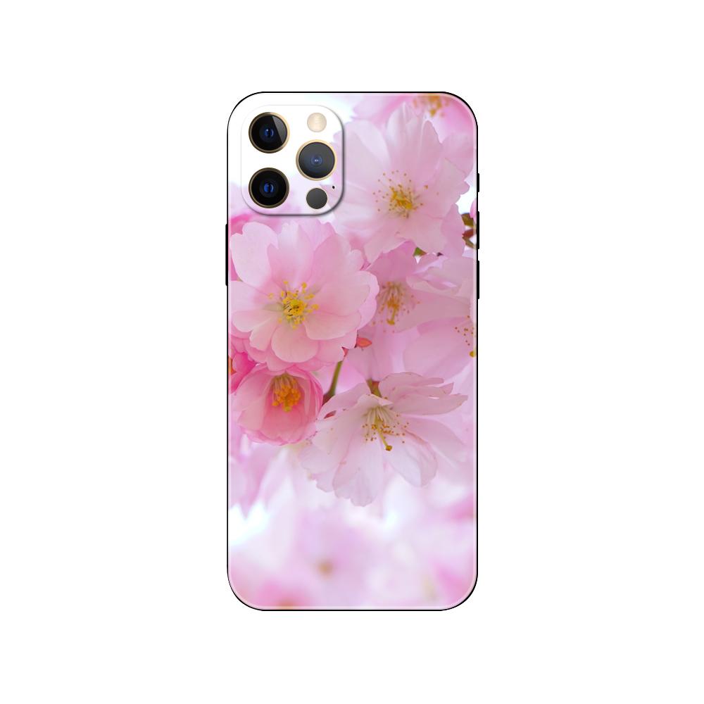Red Butterfly On Roses Flower Phone Case for Iphone 2020se 6 6s 7 8 Plus X 10 XR XS 11 12 13 Mini Pro MAX Black Tpu Back Cover