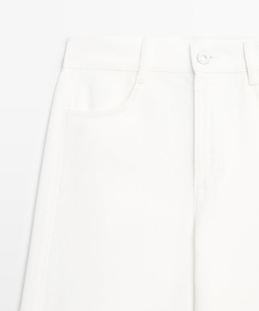 Masimodutti Fluid Wide Leg Jeans