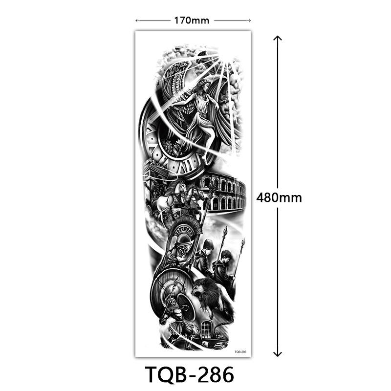 Full Arm Tattoo Sticker, Full Arm Big Picture Tattoo Sticker, Flower Arm Tattoo Sticker Tattoo