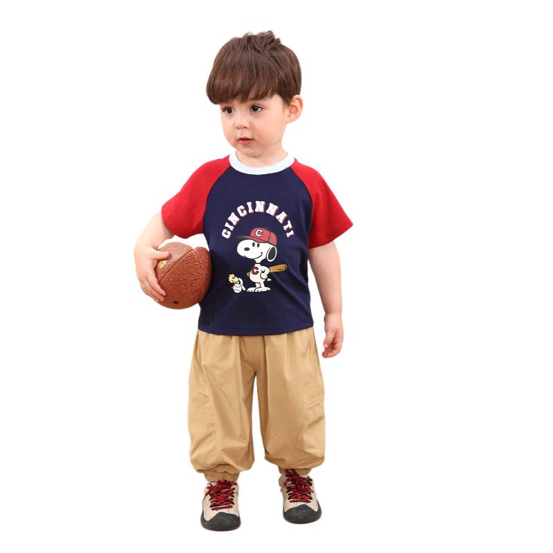 LUSON Girl Baby Short Sleeve Cartoon T-Shirt