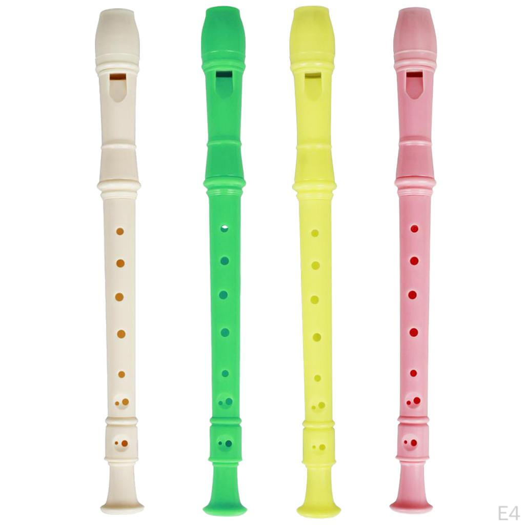 8 Hole Clarinet Children Music Flute with Cleaning Rod for