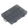Multi Compartment Parts Box Removable Divider Transparent Plastic 18 Grids Hardware Storage Box for