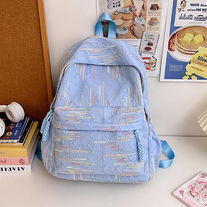 New Fashionable and Casual Commuting Schoolbag  Student Backpack  Large Capacity Schoolbag for Women