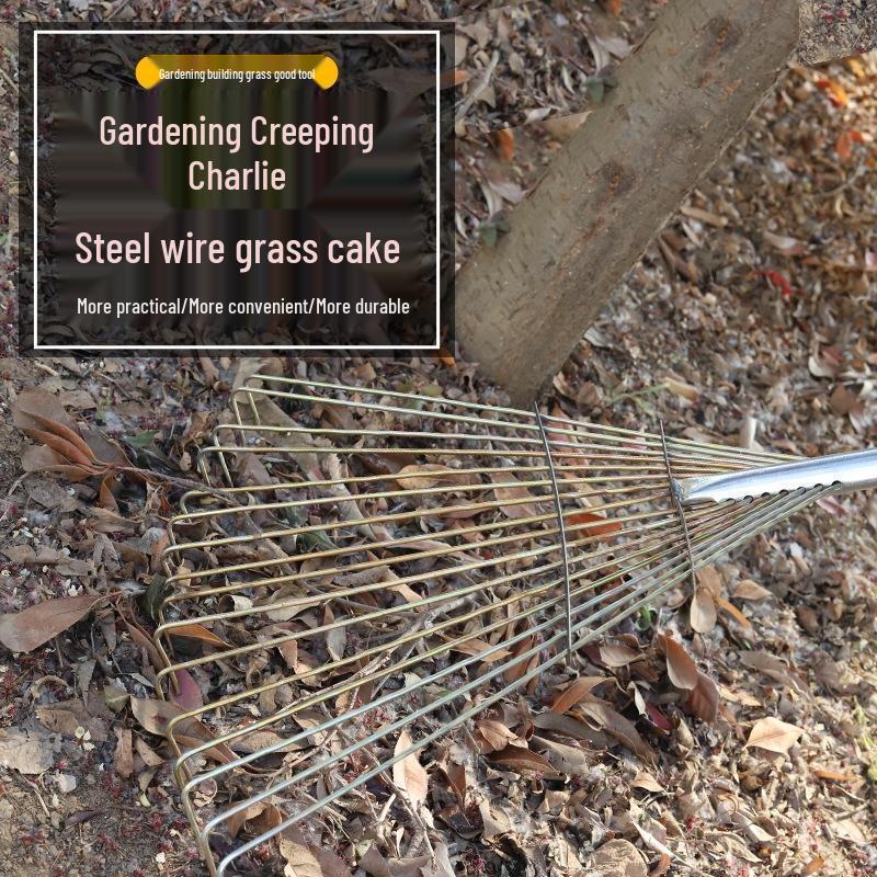 Gureide 16-Tooth Fan-Shaped Grass Rake