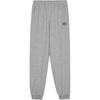 Fleece Lined Stretch Knit Jogger Pants Women Bottoms Heather-Gray L424W149-004F