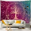 Kleurrijk Levensboom Wandkleed Wanddecoratie Natuurlandschap Hippie Tapijt Psychedelische Hekserij Esthetiek Kamer Woondecoratie