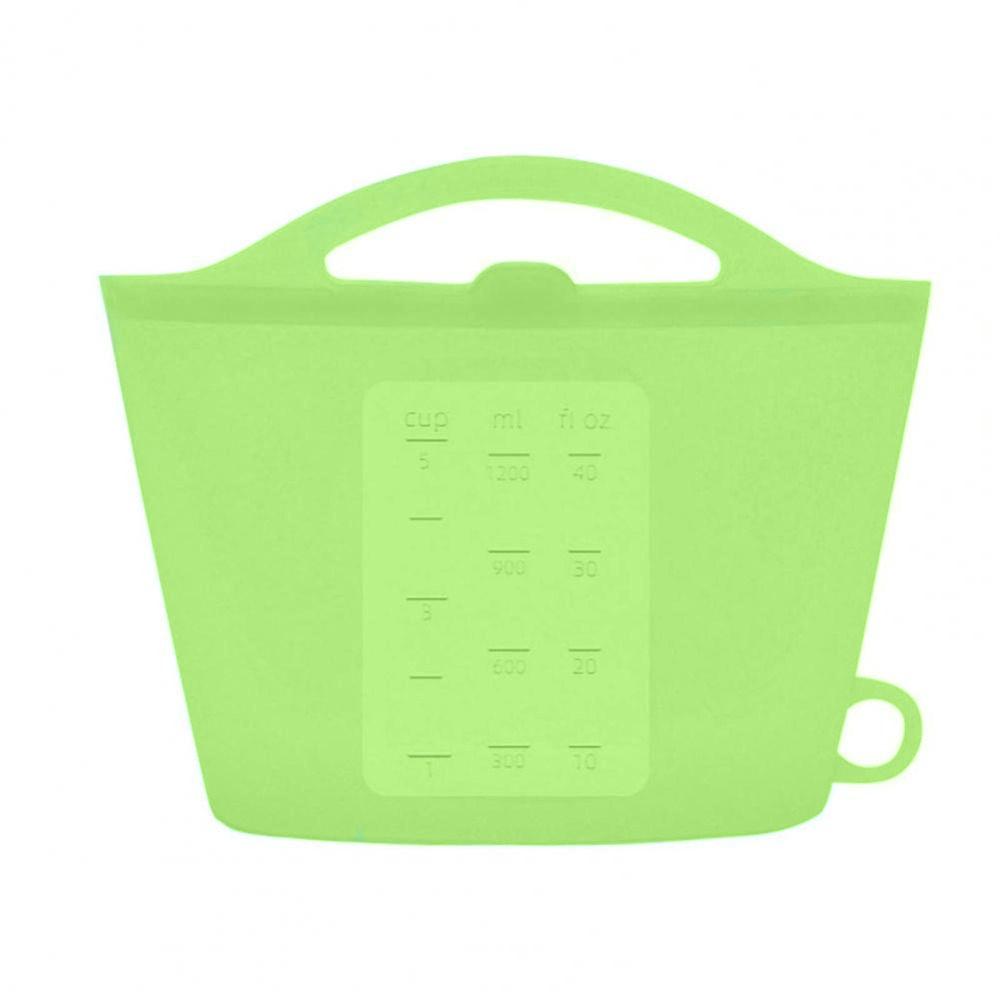 Food-grade Silicone Fresh-keeping Bag 1000/1200ml Cooler Bags Freezer Bag Food Storage Bag  Picnic