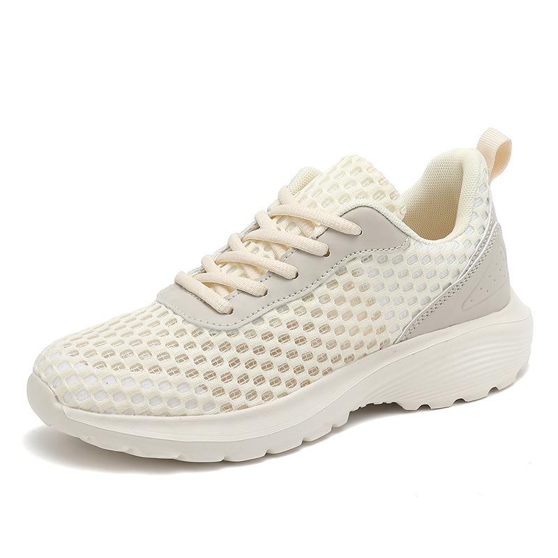 Mesh running shoes large size summer new lightweight breathable mesh women's shoes casual sports shoes women