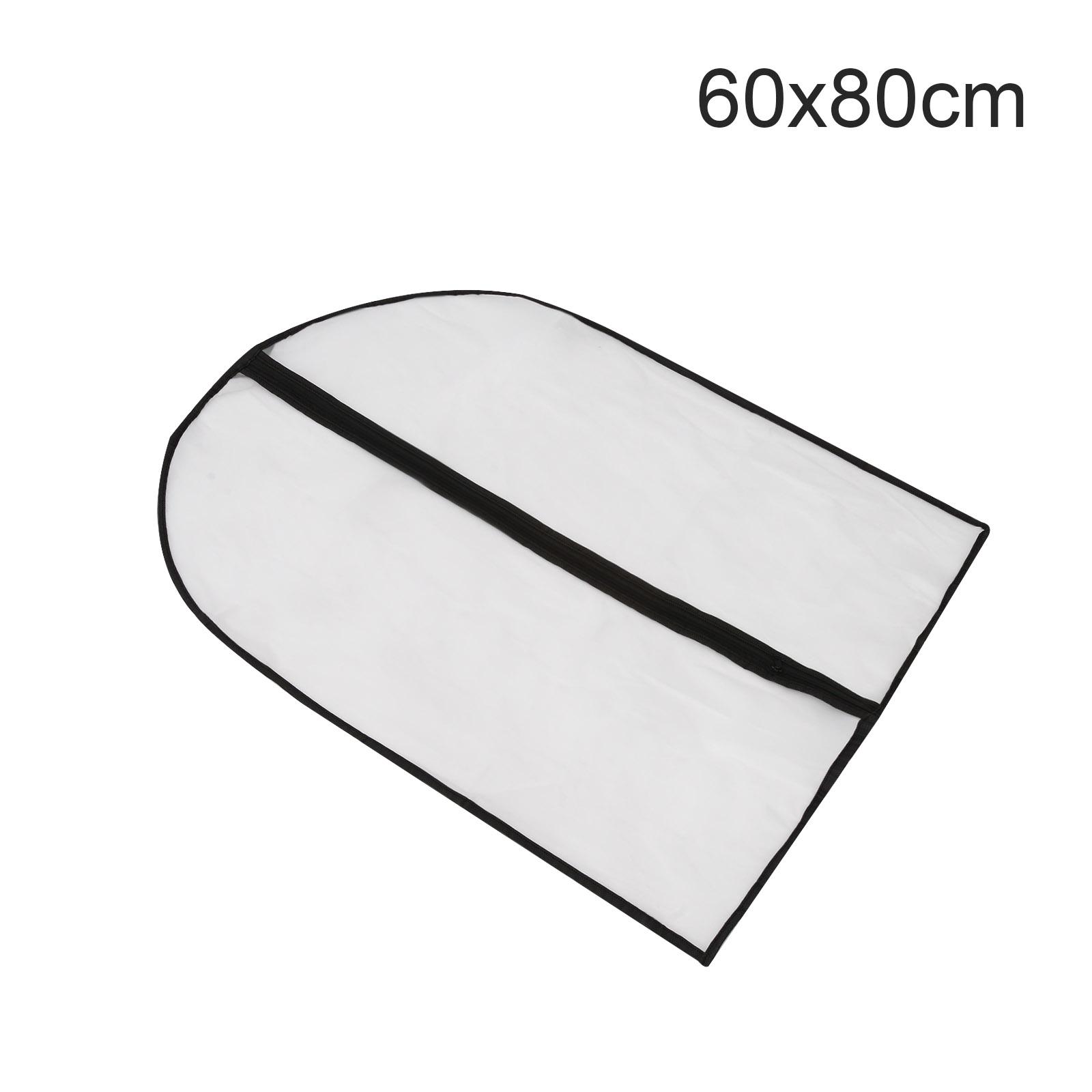 

5 шт. Пылезащитные чехлы для одежды PEVA Прозрачный протектор для пальто Гардероб Устойчивый к низким температурам Складной Чехол для костюма для подвешивания одежды