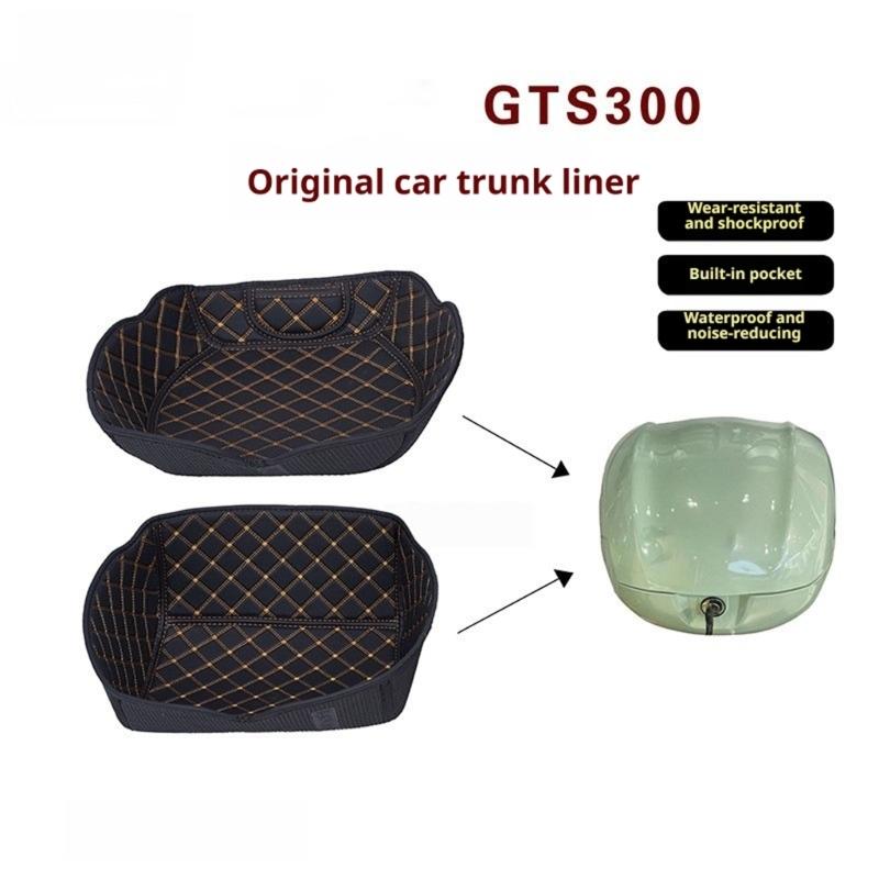 Quilted PVC Tail Box Liner, Black Trunk Inner Pad for GTS300 Commute Storage, Short Trip Carry, and Clean Contact Area