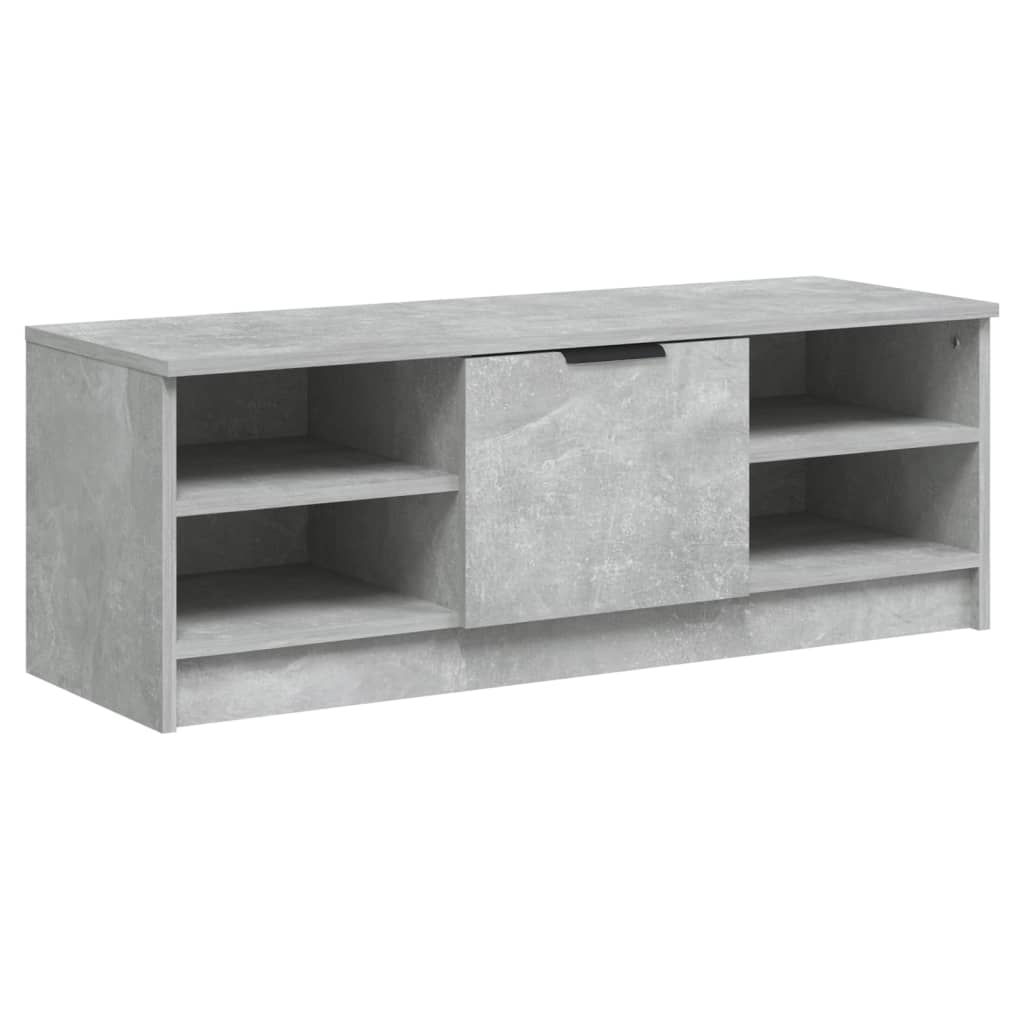 TV Cabinet Concrete Grey 102 x 35.5 x 36.5 cm Particleboard