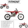 Dirt Bike Foldable Clutch Brake Levers,CNC Clutch Lever Breakaway Levers for CRF150R 07-25/CR80R CR85R 98-07/XR650R 00-06/CR125R CR250R 92-03 Red
