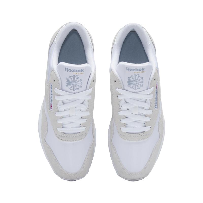 Reebok Klasické pánské tenisky z nylonu trojitě bílé Cloud-White GY7235