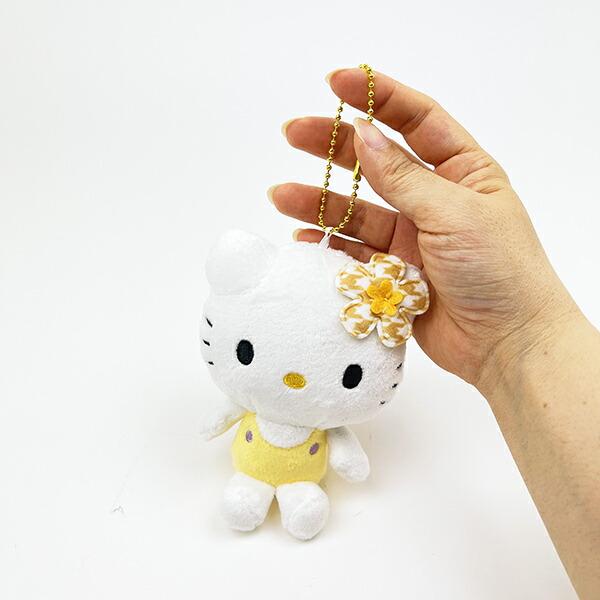 Sanrio Hello Kitty Mascot Kaohana Yellow Plush Sanrio