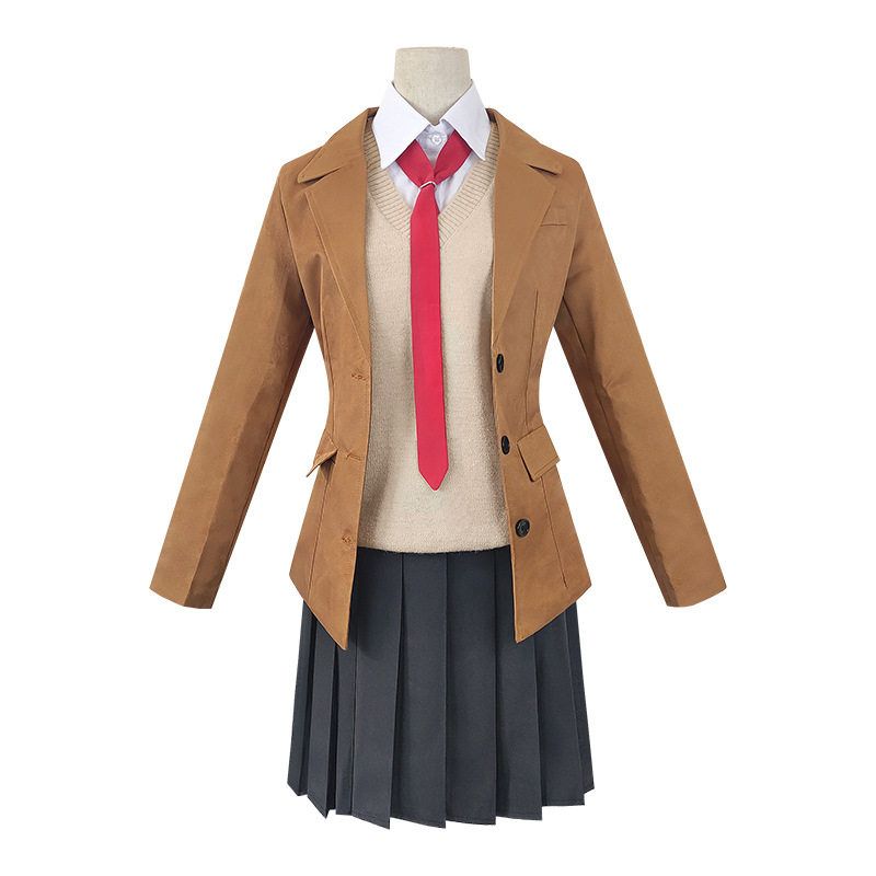 The Young Pig-Headed Boy Will Never Dream of Bunny Girl Senpai Saki Azusawa Cosplay Sakura Island Mai Cosplay Costume