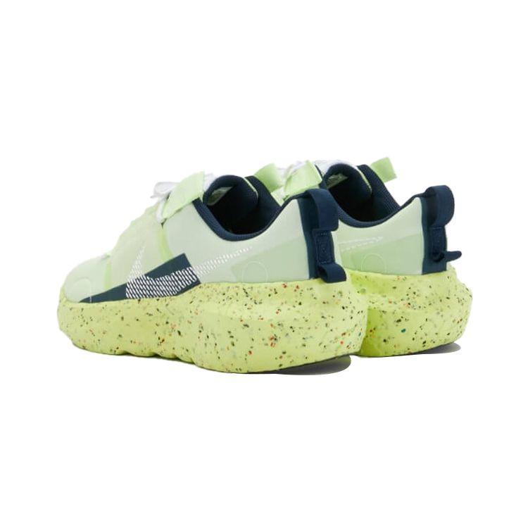 Nike Ammortizzazione Crater Impatto Scarpe da Corsa Basse Resistenti per Bambini Scarpe da Corsa per Bambini Verde Limone DB3552-310