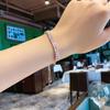 Luxurious Sparkling Zirconia Bracelet – Adjustable Pull-String Design with High-End Elegance