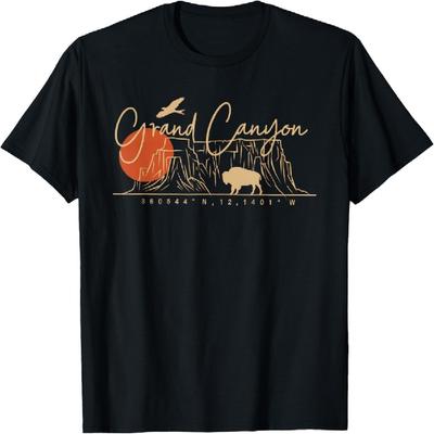 T-shirt Grand Canyon Homme Femme Parc National NP T-Shirt(18)