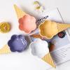 Stylish Ice-Cream Shaped Home Gift Beautiful with Handle Seasoning Dish Dessert Fruit Bowl Snack Serving Dish Appetizer Tray