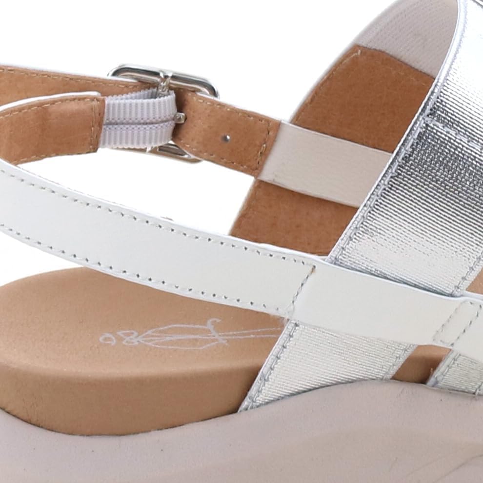 Footbed Strap Sandals Ashinaga Japanese Shoe [Uncle Ashinaga] (AS_2410161)/Uncle Ashinaga/Uncle (White, Size, Adult, Alphabet, LL)