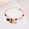 Adjustable Elephant Bracelet Vintage Retro Bracelet Irregular Bohemian Style Bead Bracelet  Gifts
