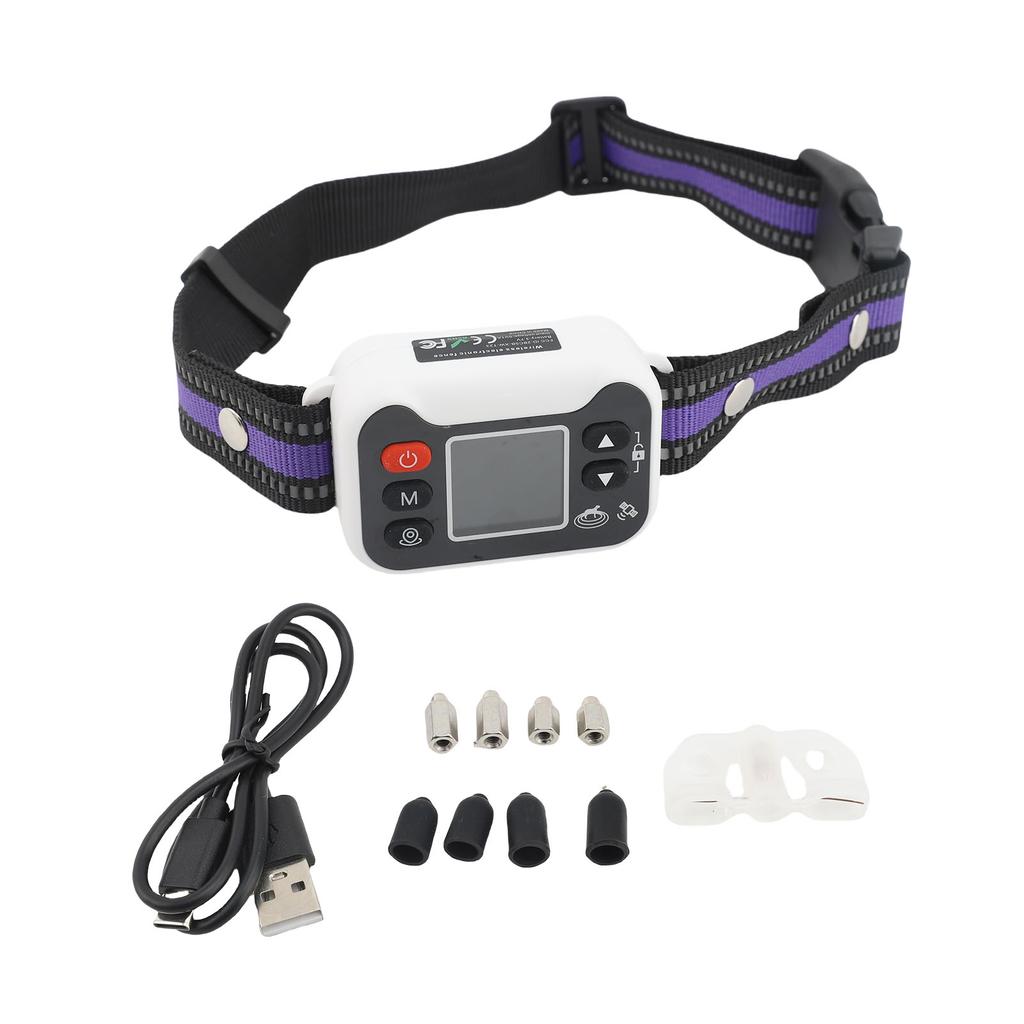 Wireless Dog Fence System IPX6 Waterproofing Full Sealing Design 9 Gears   GPS Wireless Dog Collar