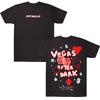 Pitbull Vegas After Dark Tee for Men Round Collar Cotton T Shirt Rapper Pitbull Short Sleeve Tee Shirt Unisex Cotton Breathable Top